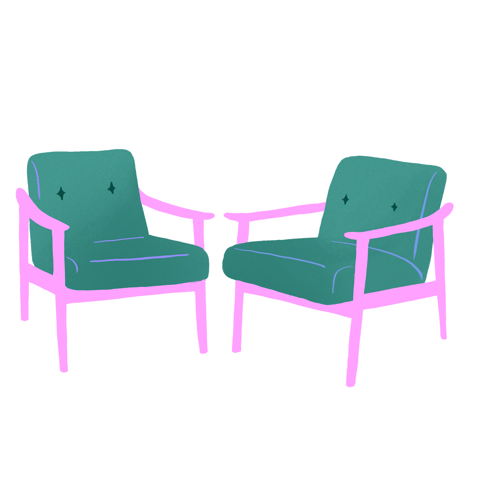 Zwei leere Stühle